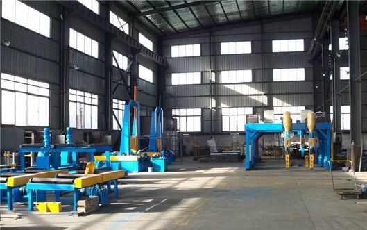 盛大鋼構年產(chǎn)2萬噸鋼結構生產(chǎn)線進入設備調試階段